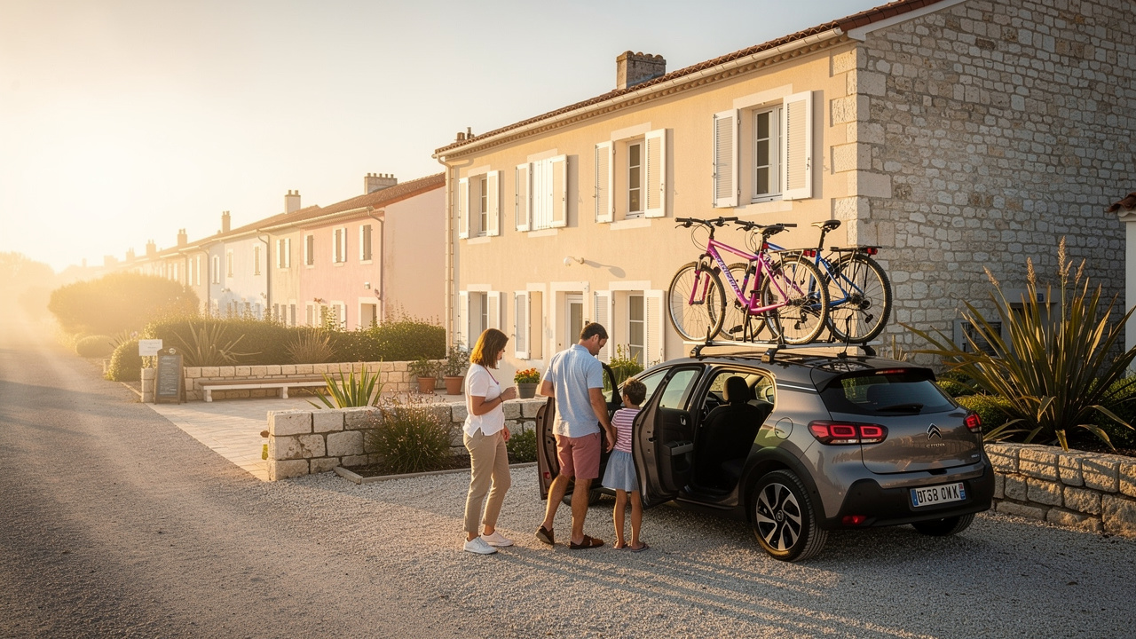 Vacances à l’île de Ré en voiture avec vélos, où loger et comment transporter son matériel