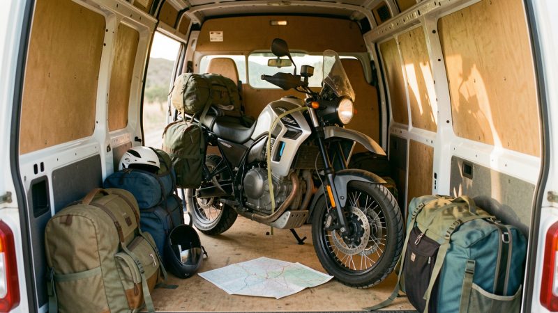 Transport moto longue distance : choisir la solution adaptée